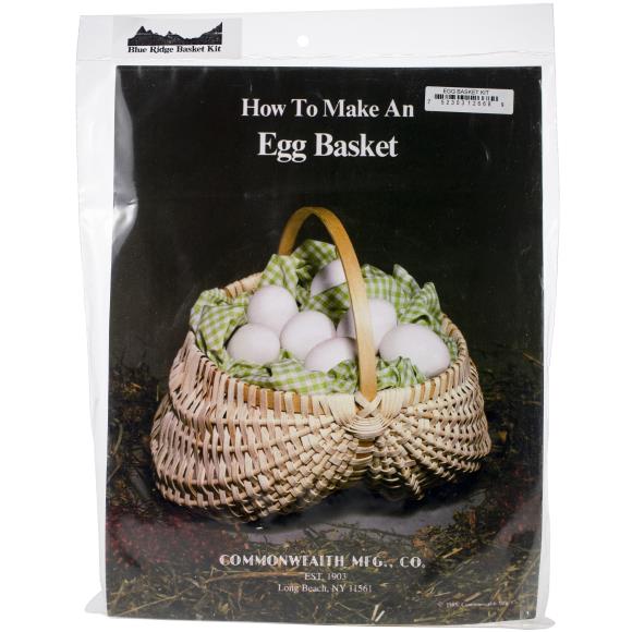 Egg Basket Weaving Kit, Intermediate Level, Complete Basket Making Kit