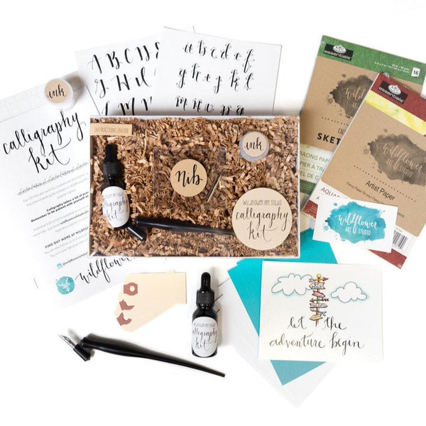  Wildflower Art Studio Hand Lettering Kit - Beginning