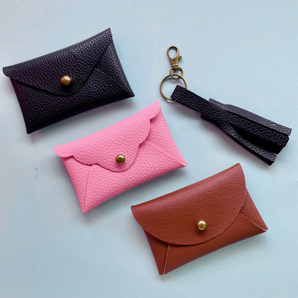 CREATE & CELEBRATE: Mini Envelope Wallets + Tassels