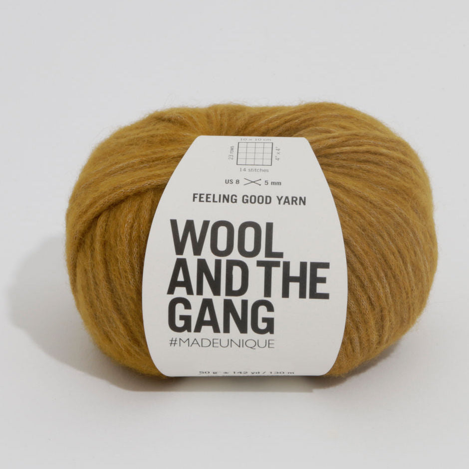 Wool and the Gang Feeling Good Yarn Wool and the Gang Bronzed Olive