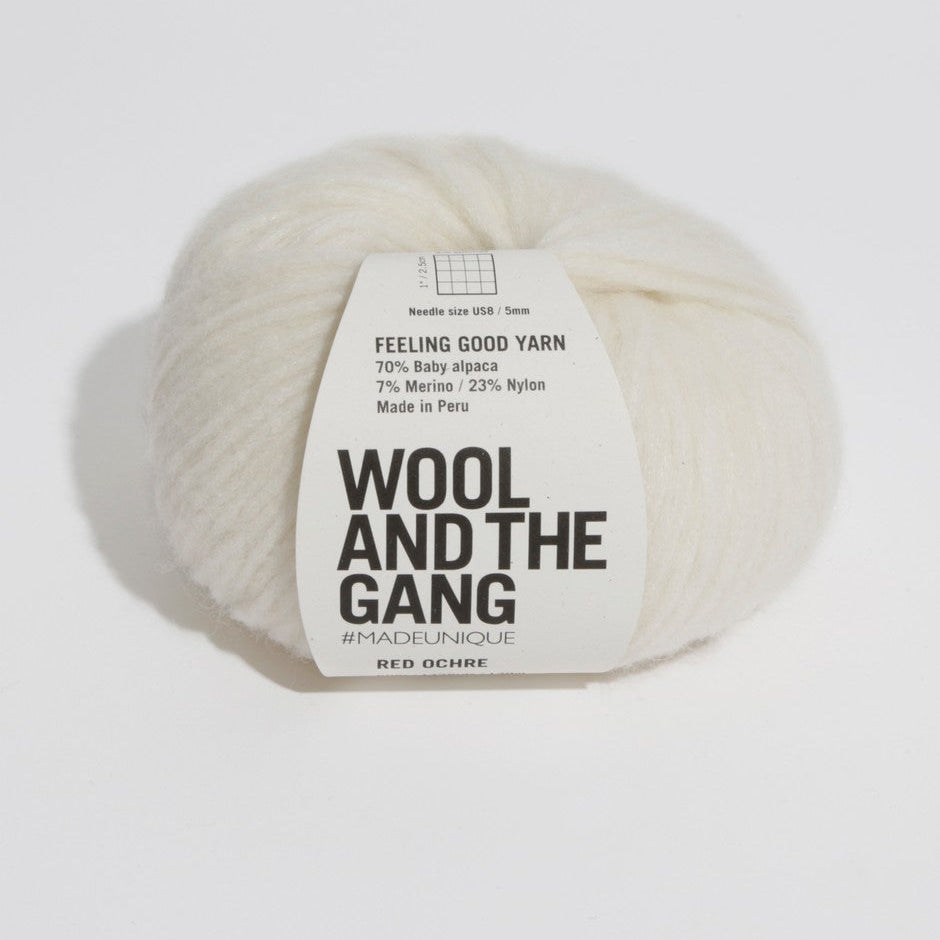 Wool and the Gang Feeling Good Yarn Wool and the Gang Ivory White