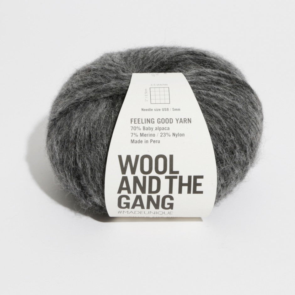 Wool and the Gang Feeling Good Yarn Wool and the Gang Fox Grey