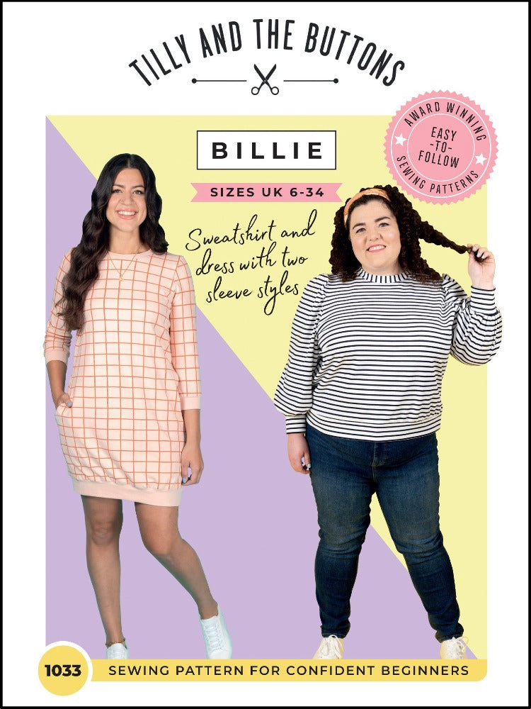 Billie Sweatshirt or Dress Pattern – Brooklyn Craft Company