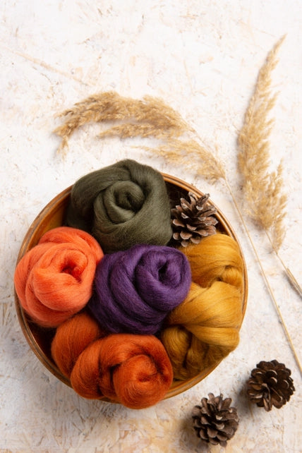 Autumn Wool Bundle Tools Hawthorn Handmade