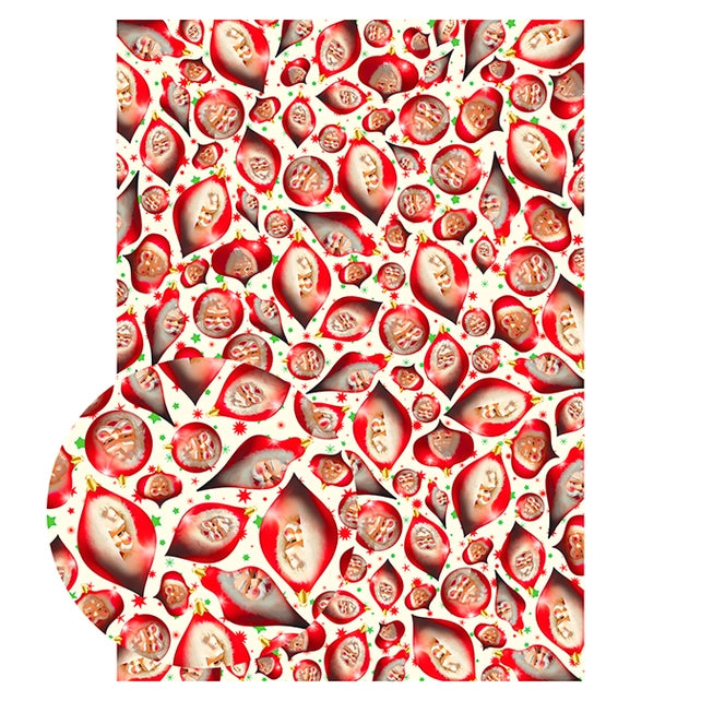 Creepy Santa Mixed Gift Wrapping Paper Set