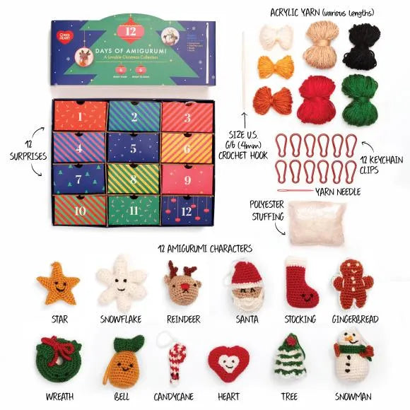 Amigurumi Advent Calendar Kit