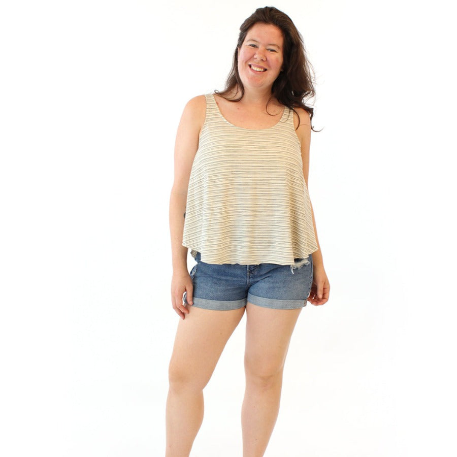 Sewing with Knits: Luna Tank Workshop Brooklyn Craft Company