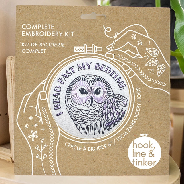 Packaging of the embroidery kit