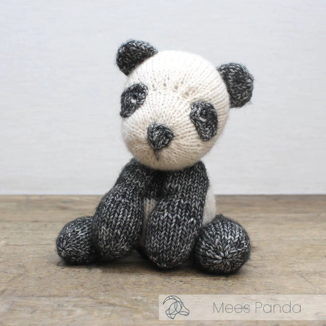 DIY Knitting Kit - Mees Panda Kit Hardicraft USA