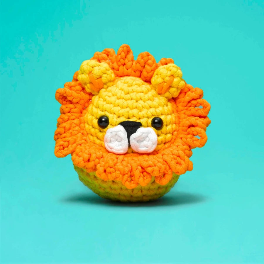 Sebastian the Lion Beginner Crochet Kit (Copy) Kit The Woobles