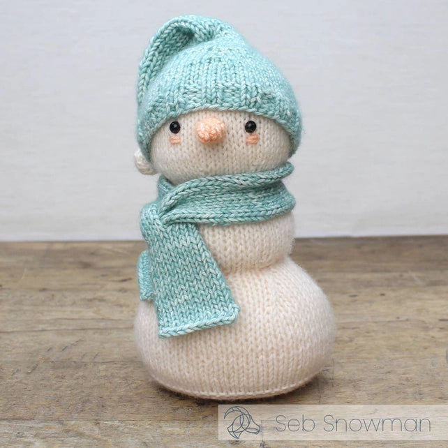 DIY Knitting Kit - Seb Snowman Kit Hardicraft USA