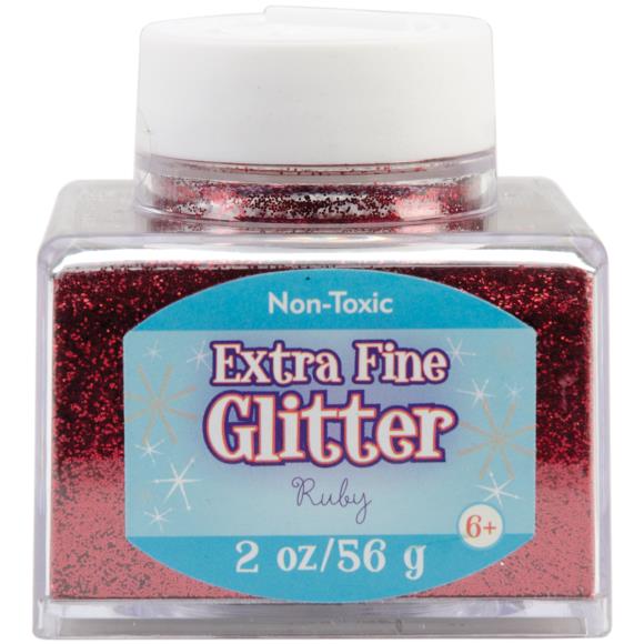 Fine Glitter Jar Sulyn Industries Ruby