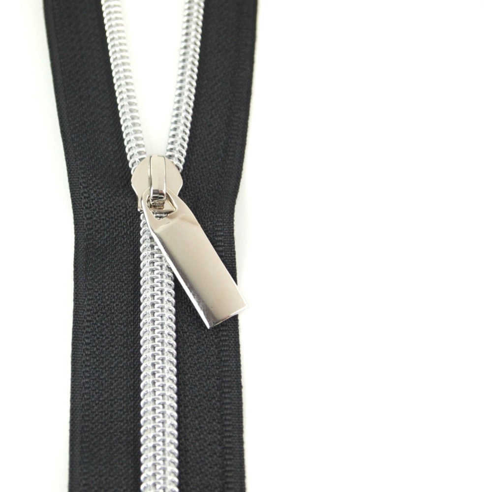 MilSpec Size 9 YKK Zipper Pull Slider used for #9 CF Nylon Coil Tape BLACK