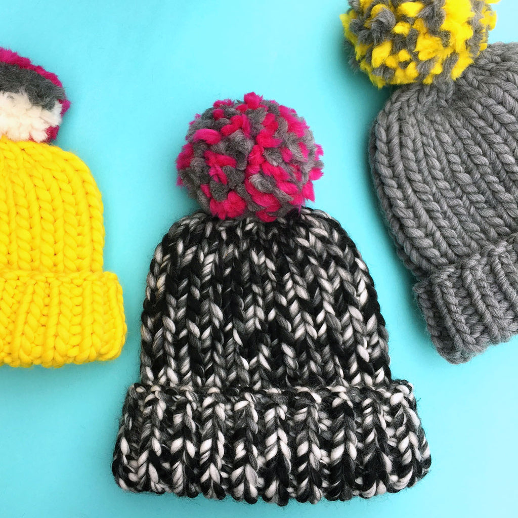 Free bobble hat knitting pattern