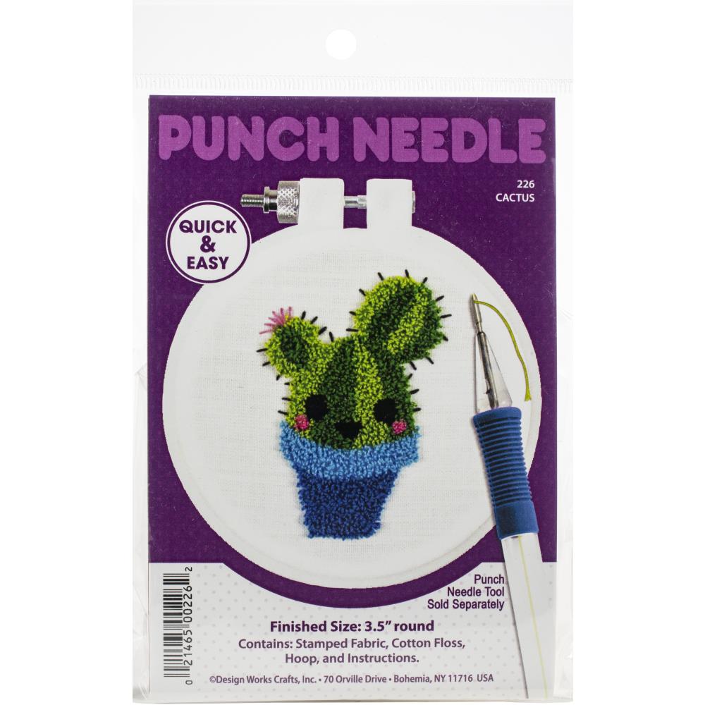 Punch Needle Kit - Cactus