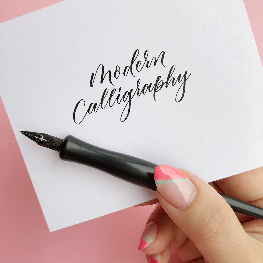 Modern Calligraphy: Brush Lettering [Class in NYC] @ Jade Scarlett