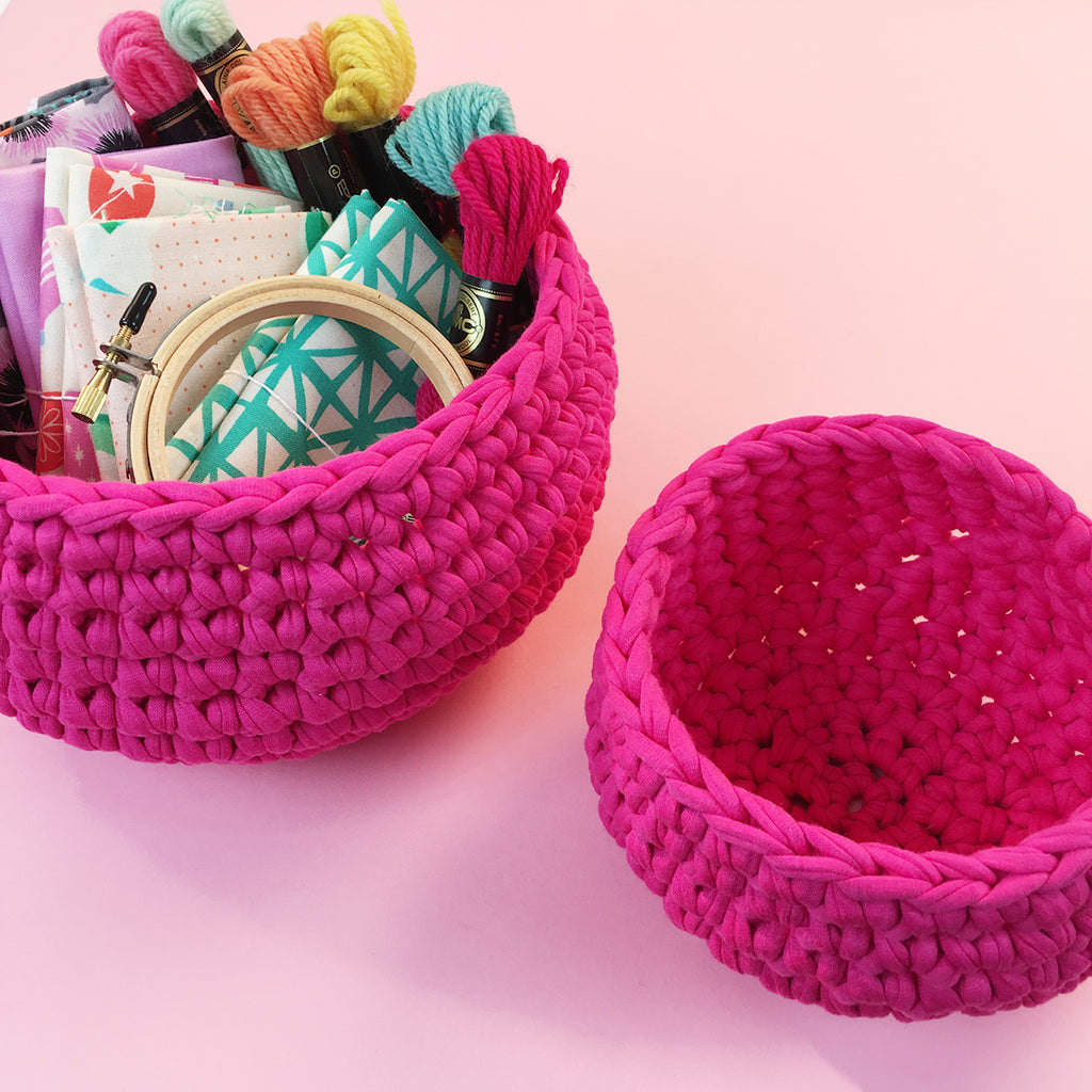 How to crochet bowls 