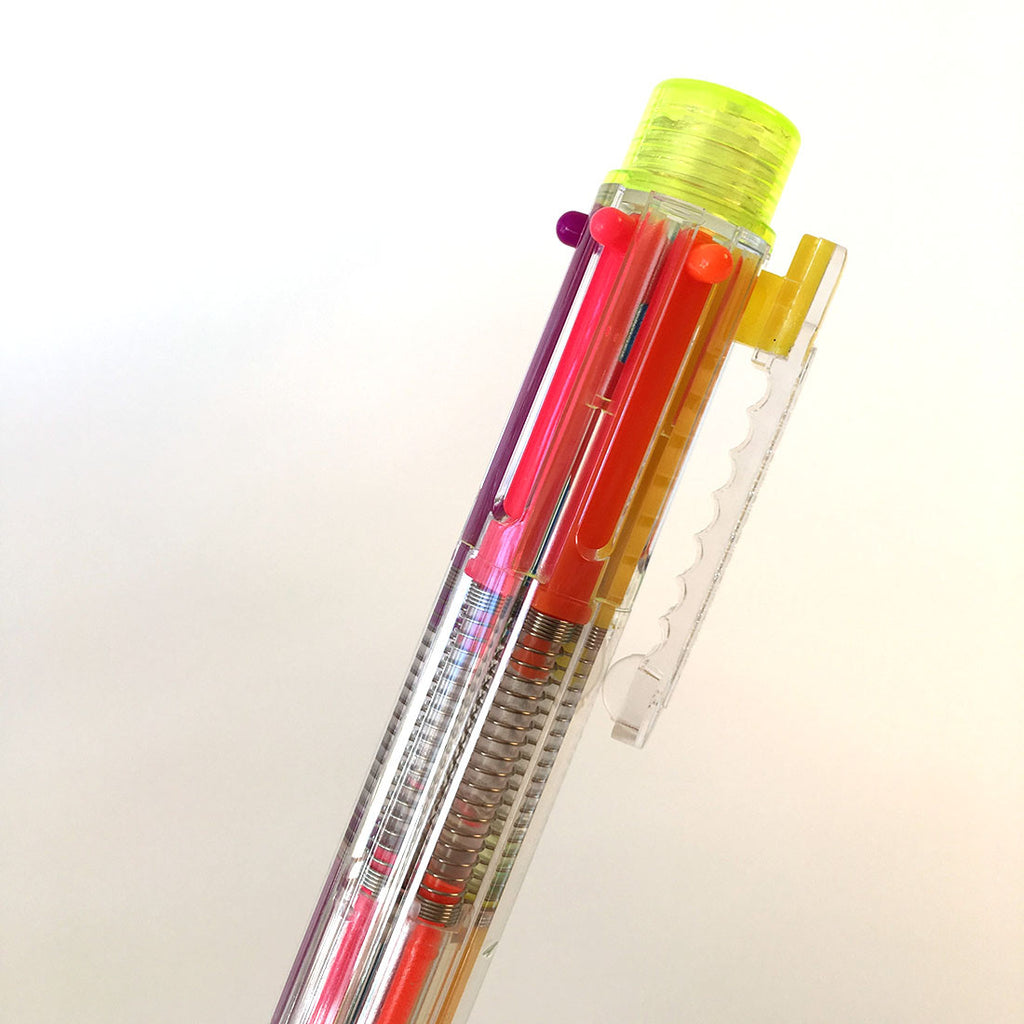Gel Pen, Six Click Colored – Little Red Hen