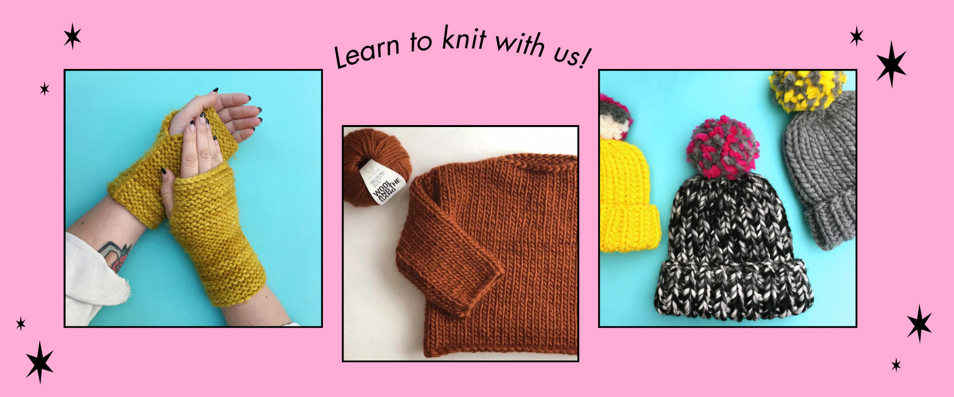 Knitting and Crocheting workshops